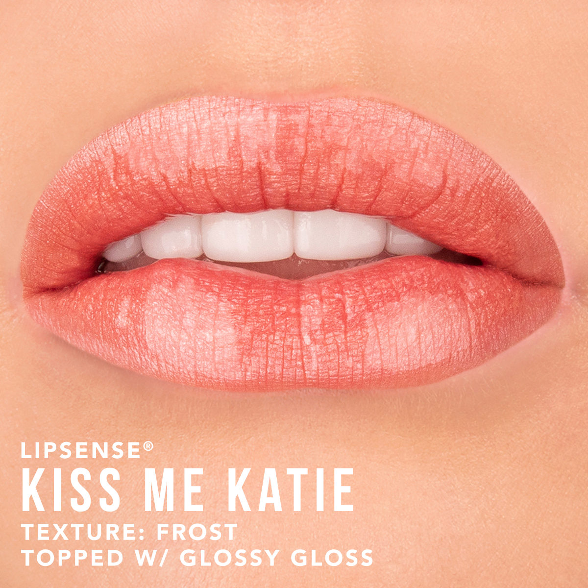 Kiss Me Katie LipSense: A Subtle Light Pinky-Peach with a Hint of